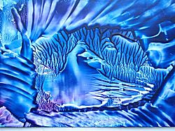 Een voorbeeld van een encaustic_art schilderij