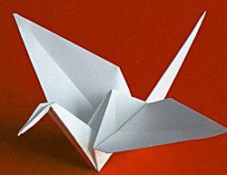 De beroemde kraanvogel