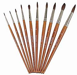 Diverse penselen in groottes